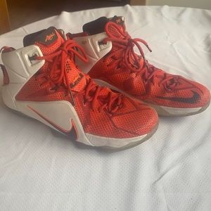 Nike Sneakers Lerbron 12 Heart of a Lion 2014 Size 12 Basketball Shoes